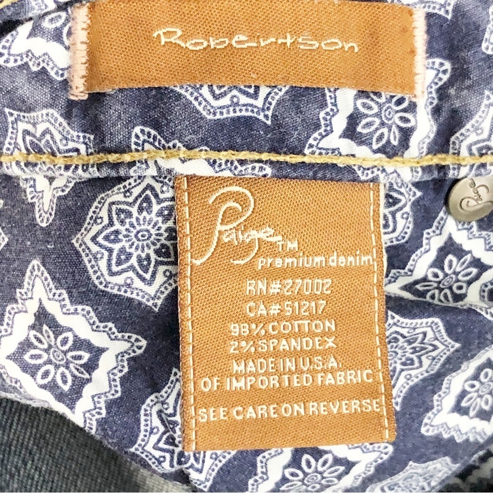 PAIGE Dark Blue Boot Cut Jeans - Picture 6 of 12